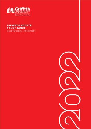 2022 Undergraduate Study Guide for High School Students