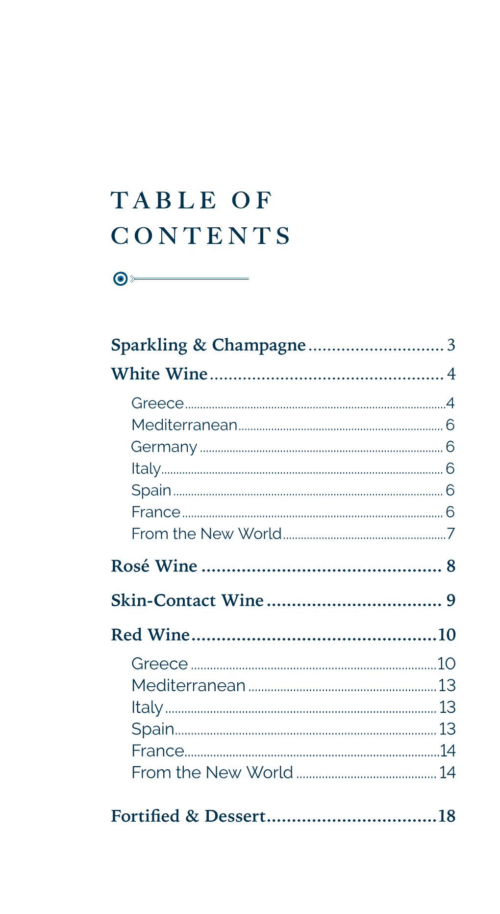 Table of Contents