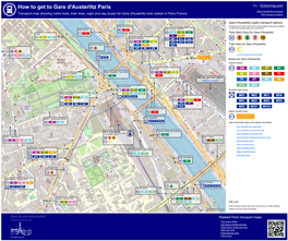 How to Get to Gare D'austerlitz Paris Gare D'austerlitz Transport