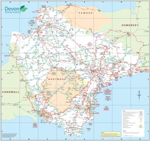 Devon County Map (CG)
