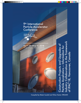 Construction Projects and Upgrades of Particle Accelerators Document