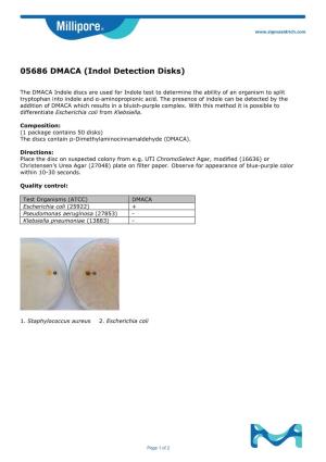 05686 DMACA (Indol Detection Disks)