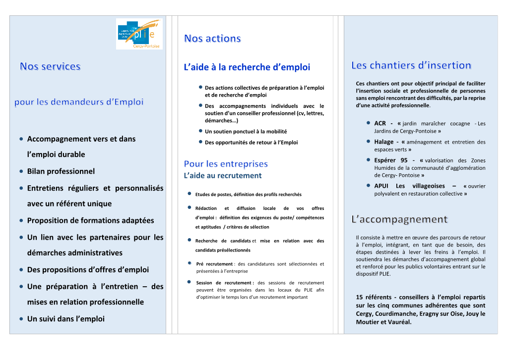 L'aide À La Recherche D'emploi