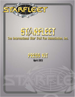 Starfleetpresskit April 2013.Pdf