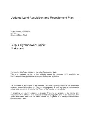 Updated Land Acquisition and Resettlement Plan