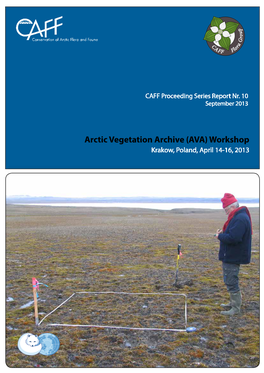 Arctic Vegetation Archive (AVA) Workshop Krakow, Poland, April 14-16, 2013 Credits