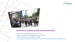 Uclpartners Academic Health Science Partnership