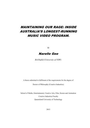 Narelle Gee Thesis