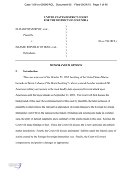 Case 1:06-Cv-00596-RCL Document 65 Filed 09/24/10 Page 1 of 48