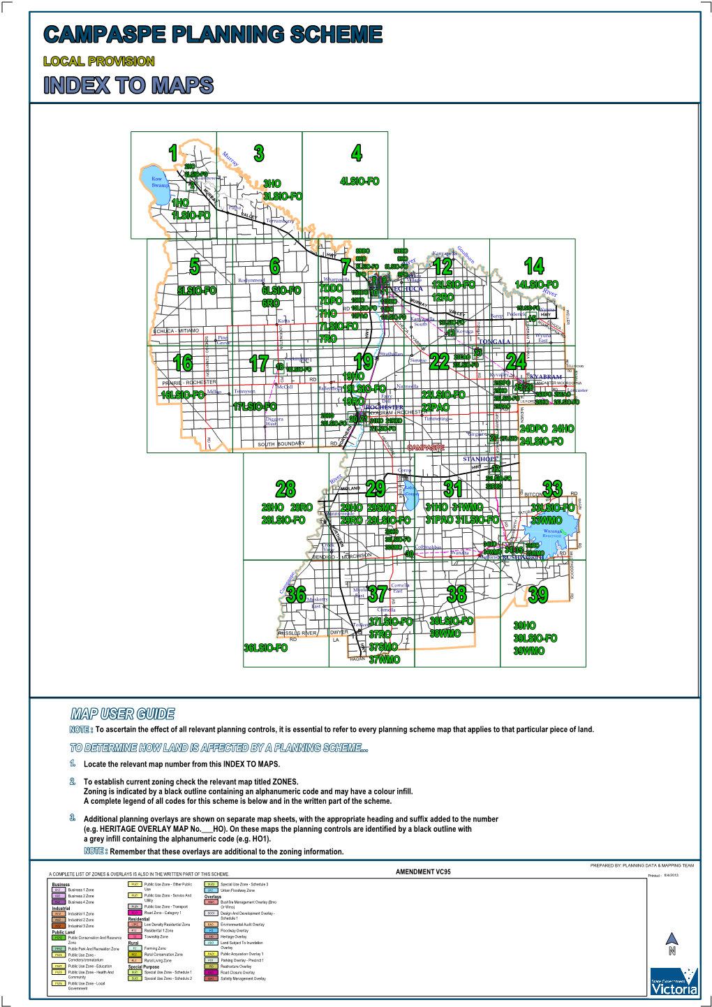 To Ascertain the Effect of All Relevant Planning Controls, It Is Essential to Refer to Every Planning Scheme Map That Applies to That Particular Piece of Land