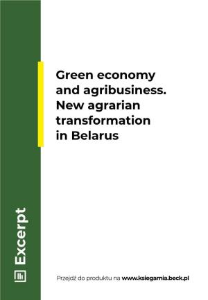 Green Economy and Agribusiness