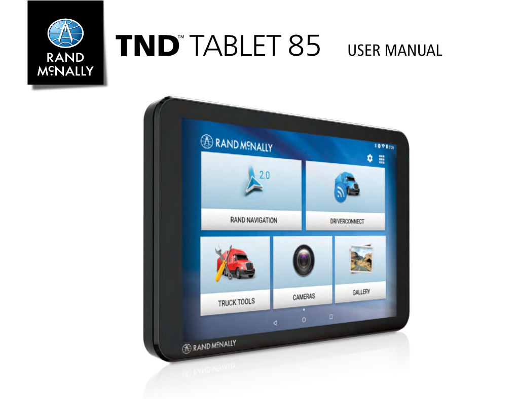 TND Tablet 85 User Manual