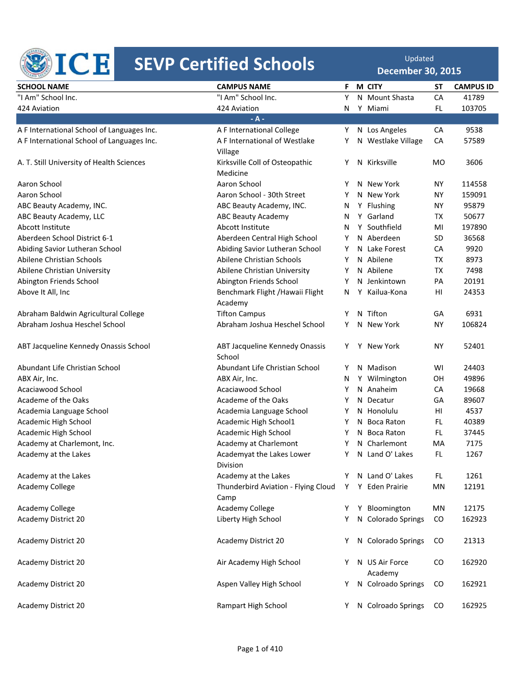 Certified School List 12-30-2015.Xlsx