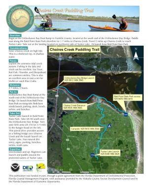 Chaires Creek Paddling Trail