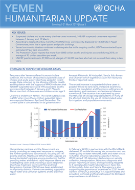 HUMANITARIAN UPDATE Covering 7-21 March 2019 | Issue 5