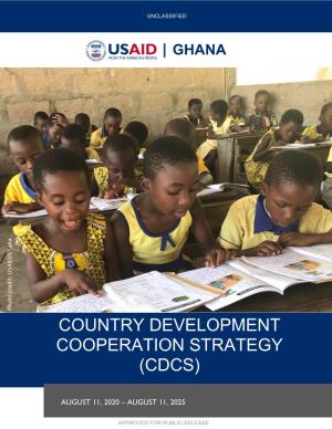 Ghana Country Development Cooperation Strategy 2020