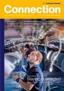 Lufthansa Technik Connection | November/December 2019