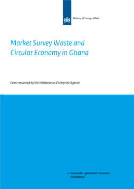 Market Survey Waste and Circular Economy in Ghana