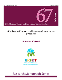 Sikhism in France: Challenges and Innovative Practices