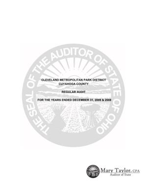 Audit Report Cover Sheet Jan07