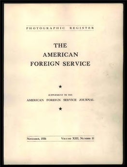 The American Foreign Service