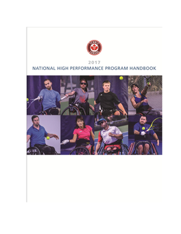 National Team Program Handbook