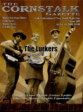 The Lurkers “Subversive Homespun Bluegrass”