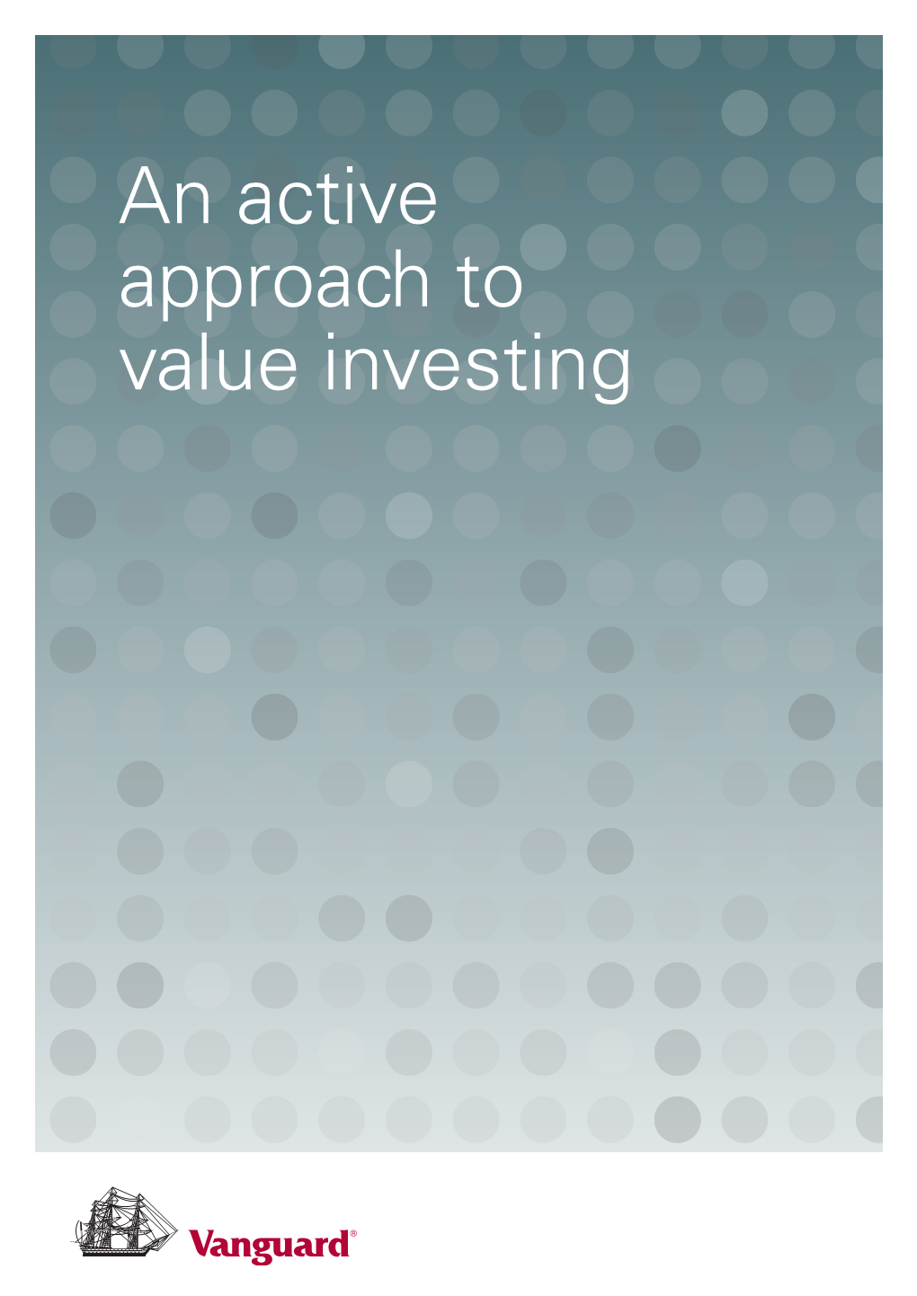 An Active Approach to Value Investing Investing in Value