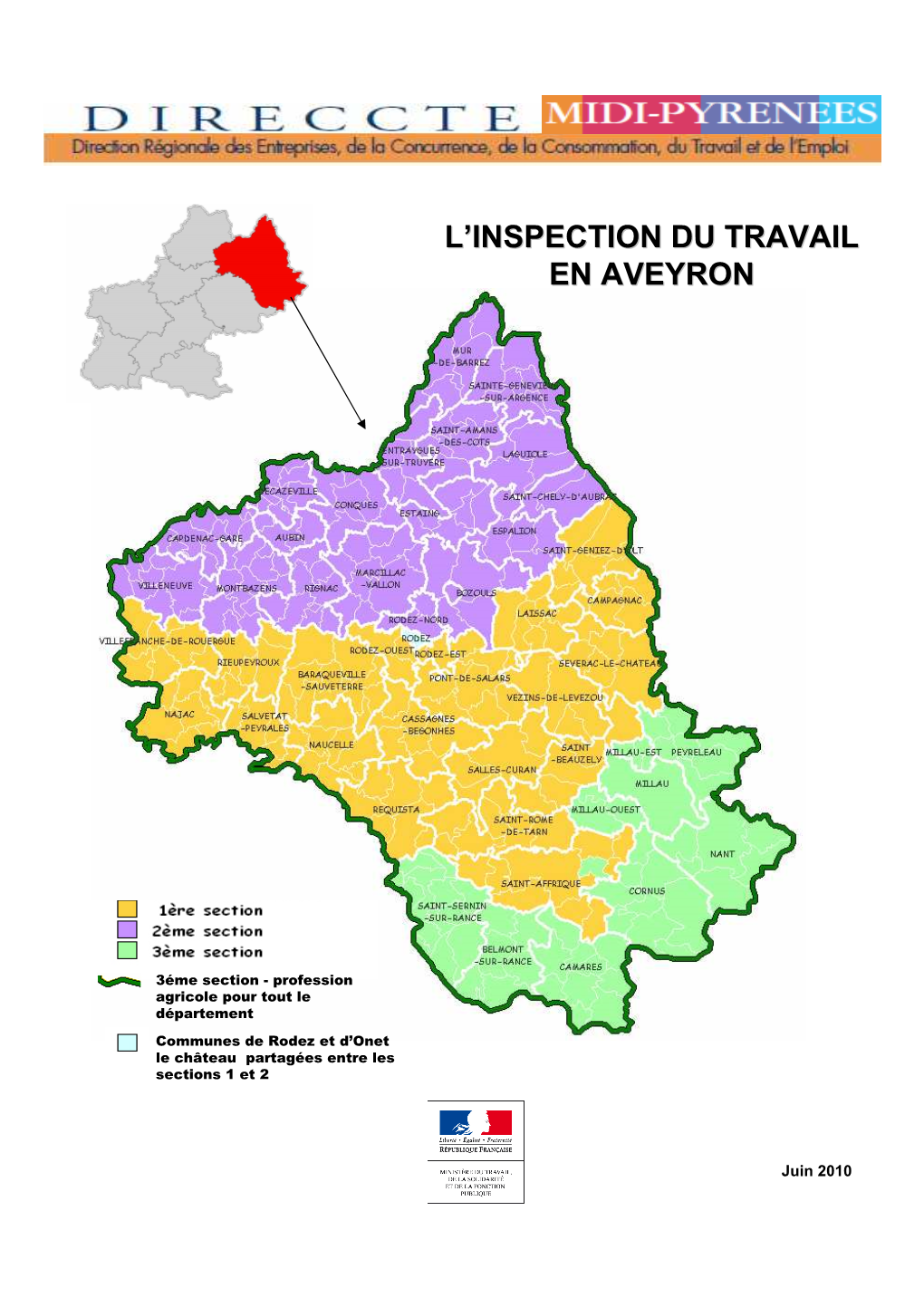 L'inspection Du Travail En Aveyron