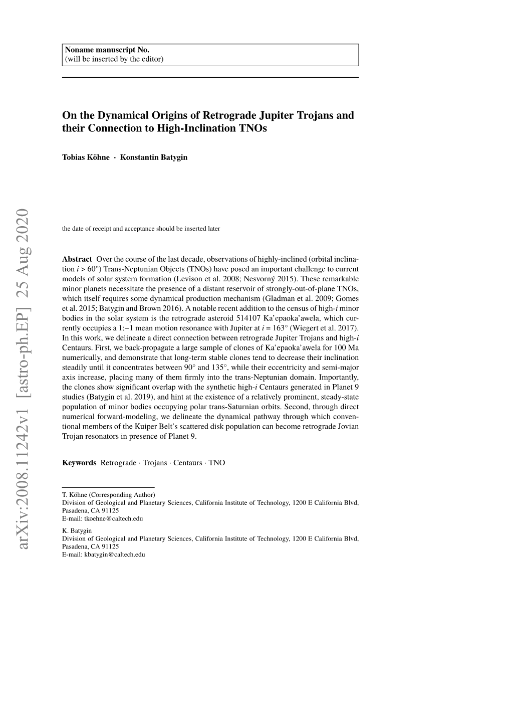 On the Dynamical Origins of Retrograde Jupiter Trojans and Their Connection to High-Inclination Tnos