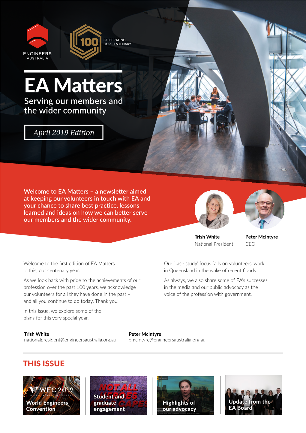 EA Matters April 2019 Edition