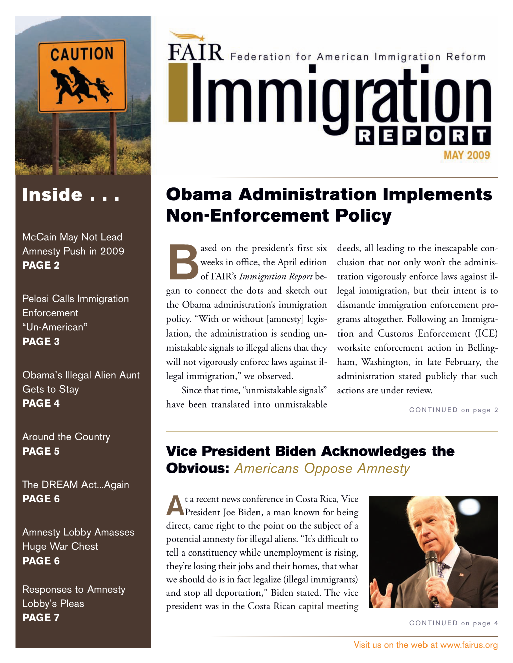 Immigration Report