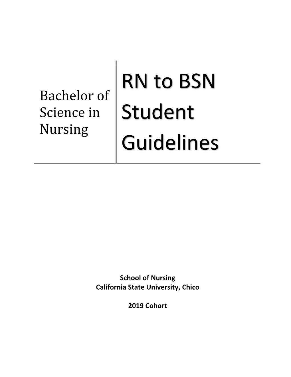 Bachelor of Science in Nursing