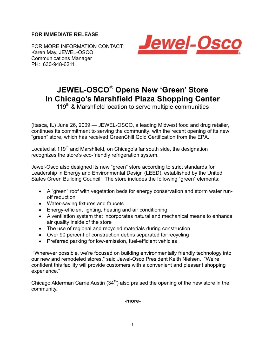 Jewel Osco PR