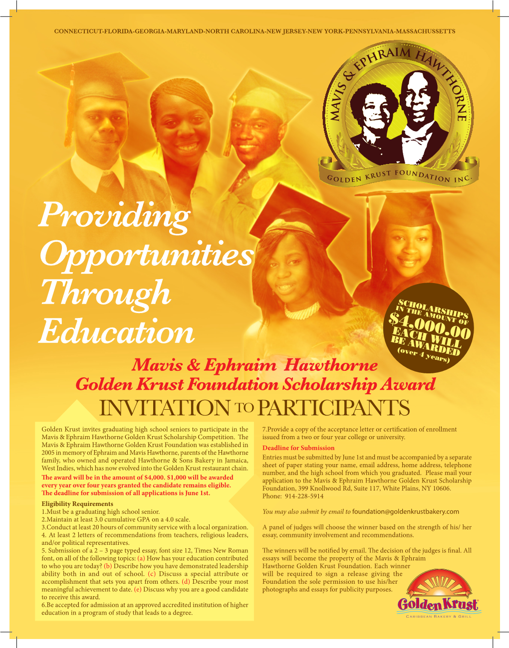 Providing Opportunities Through Education