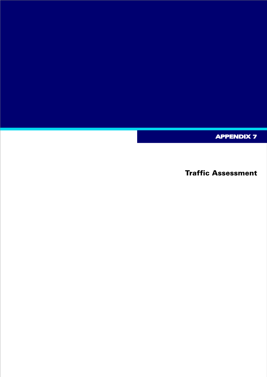 Traffic Impact Assessment for Proposed Ammonium Nitrate Emulsion