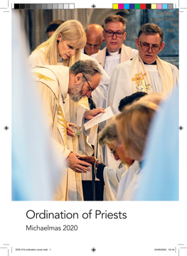 Ordination of Priests Michaelmas 2020