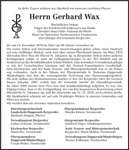 Herrn Gerhard