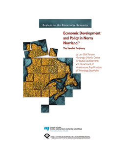 Economic Development and Policy in Norra Norrland