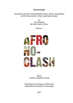 Afro No-Clash Composing Syncretic African/Western Music