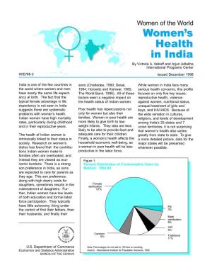 Women's Health in India Women's Health in India