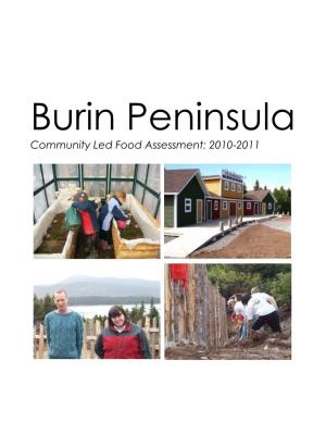 The Burin Peninsula Community Led Food Assessment
