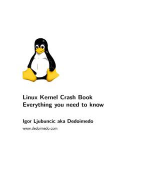 Linux Kernel Crash Book Everything You Need to Know