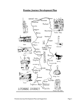 Pennine Journey Development Plan