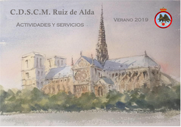 C.D.S.C.M. Ruiz De Alda Verano 2019 Actividades Y Servicios