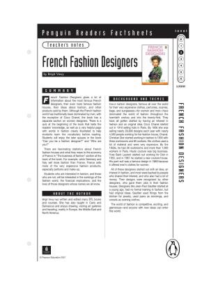 French Fashion Designers 4 5 by Brigit Viney 6