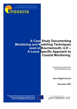 A Local-Specific Approach to Coastal Monitoring