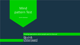 Mind Pattern Test