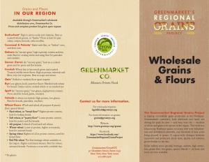 Wholesale Grains & Flours