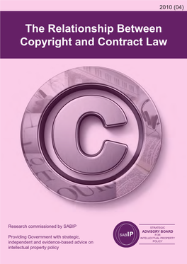 Economic Theory of Copyright Contracts